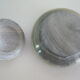 Veined grey marble box
