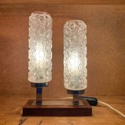 Lampe double vintage mid century