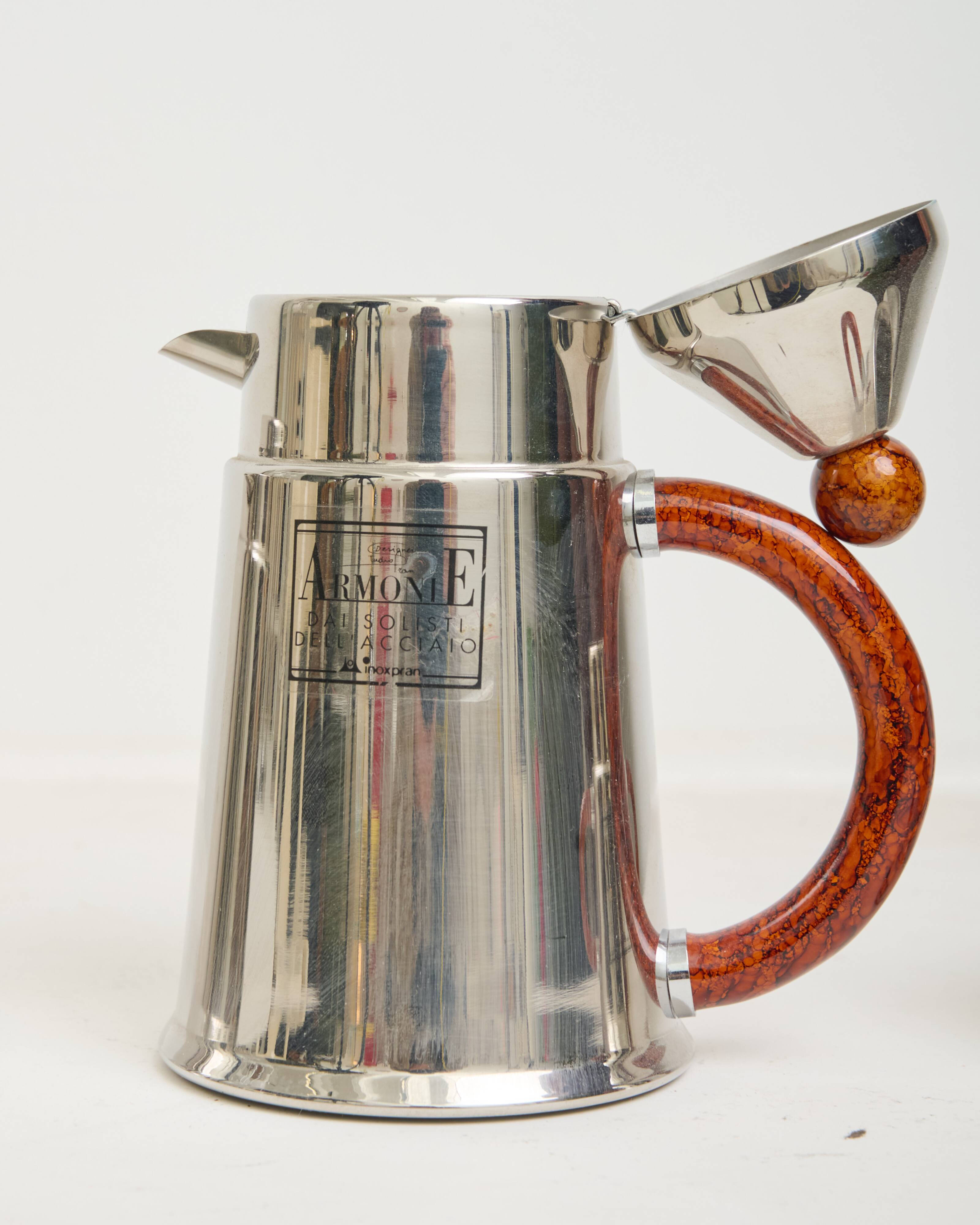 Tea service, Armonie, Inoxpran, 1990