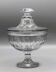 Antique candy dish crystal cup 19th century baccarat