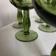 Set de 5 verres XL tulipe soufflés vert romarin