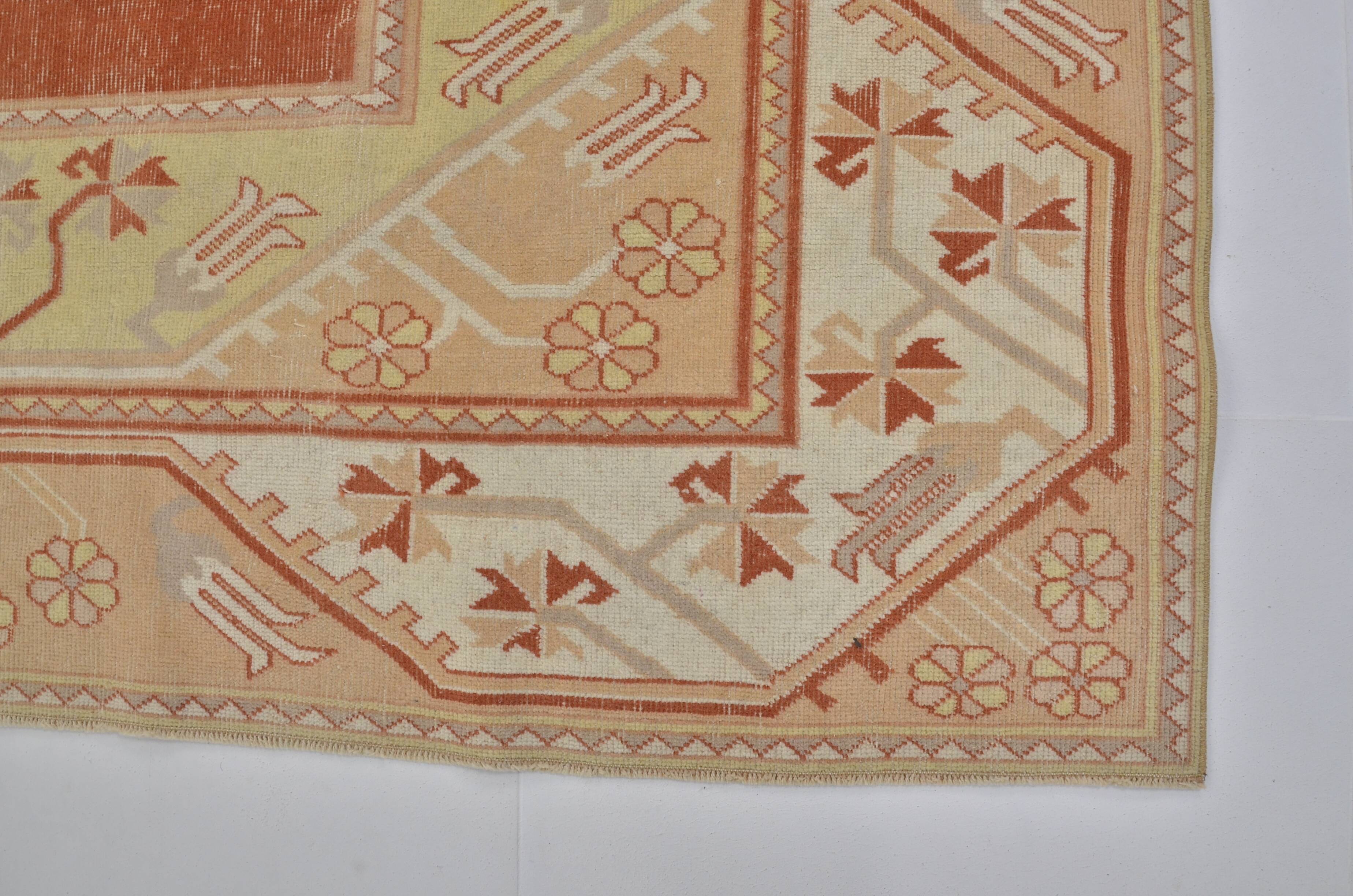 Vintage Handknotted Floral Hnadknotted Rug sku1835