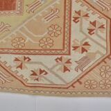 Vintage Handknotted Floral Hnadknotted Rug sku1835