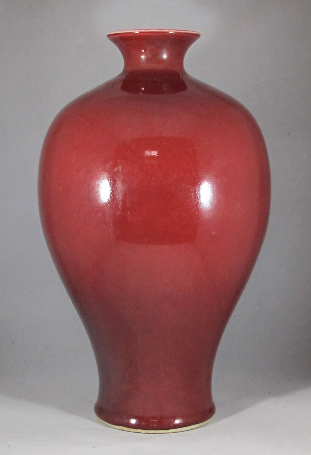 Large Chinese oxblood red vase China
