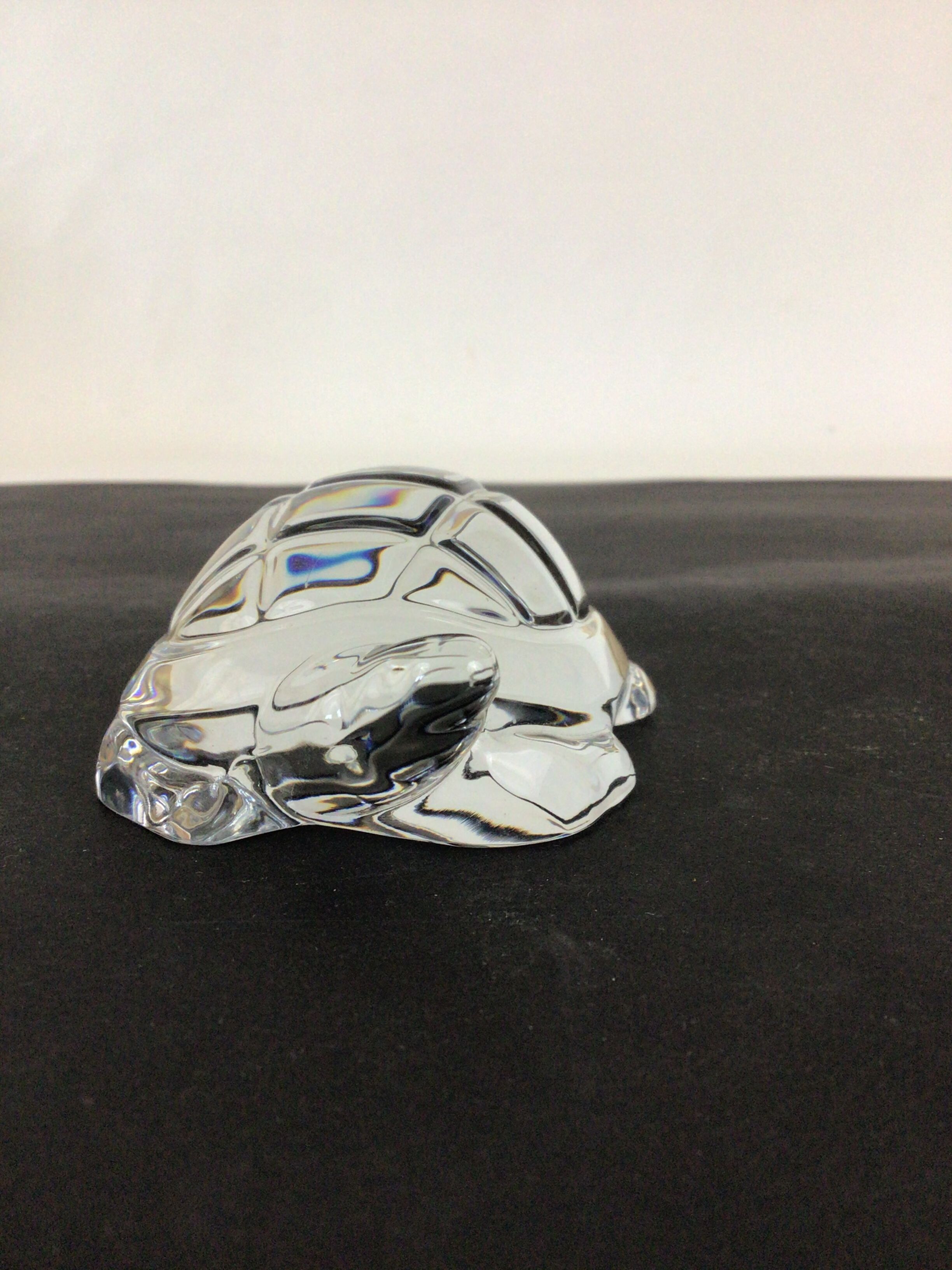 Baccarat Crystal Turtle paper press