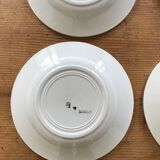 Basque dessert plates
