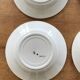 Basque dessert plates