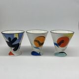 Ice cream cups set