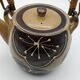 Tea set japan asia glazed stoneware decoration flower wicker handle