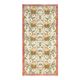 Vintage Turkish Oushak Handmade Wool Cotton Beige Area Rug 103x207