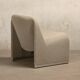 Fauteuils Alky Lounge Giancarlo Piretti en laine bouclée gris pierre, Anonima Castelli