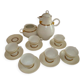 Limoges porcelain coffee set