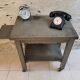 Metal serving trolley