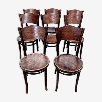 Lot de 8 chaises Thonet