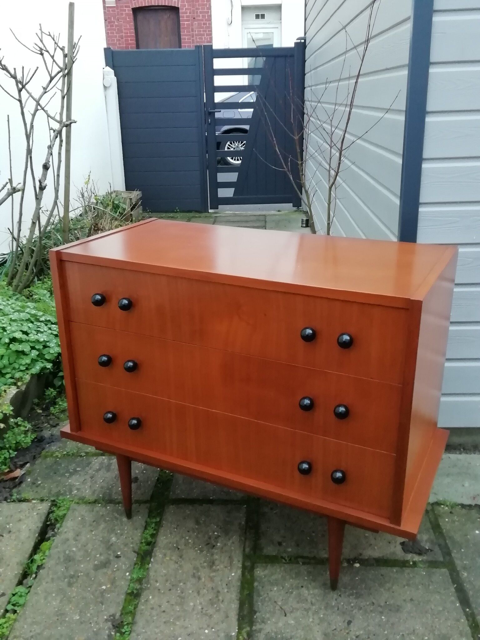Chest of drawers teak 60s