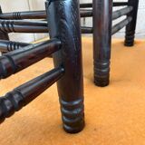 Pair of Charles Dudouyt Art Deco style armchairs 1940