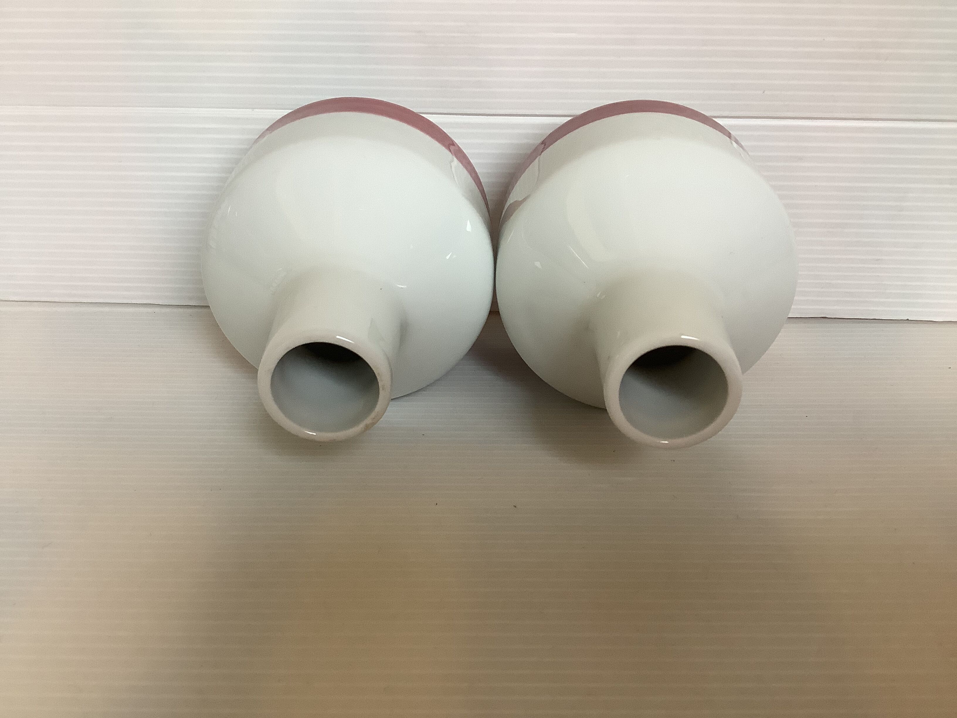 Pair of candle holders bauscher weiden bavaria germany
