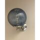 Contemporary "ballotton" blue murano glass wall sconce