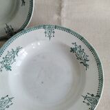 Set of 10 hollow plates