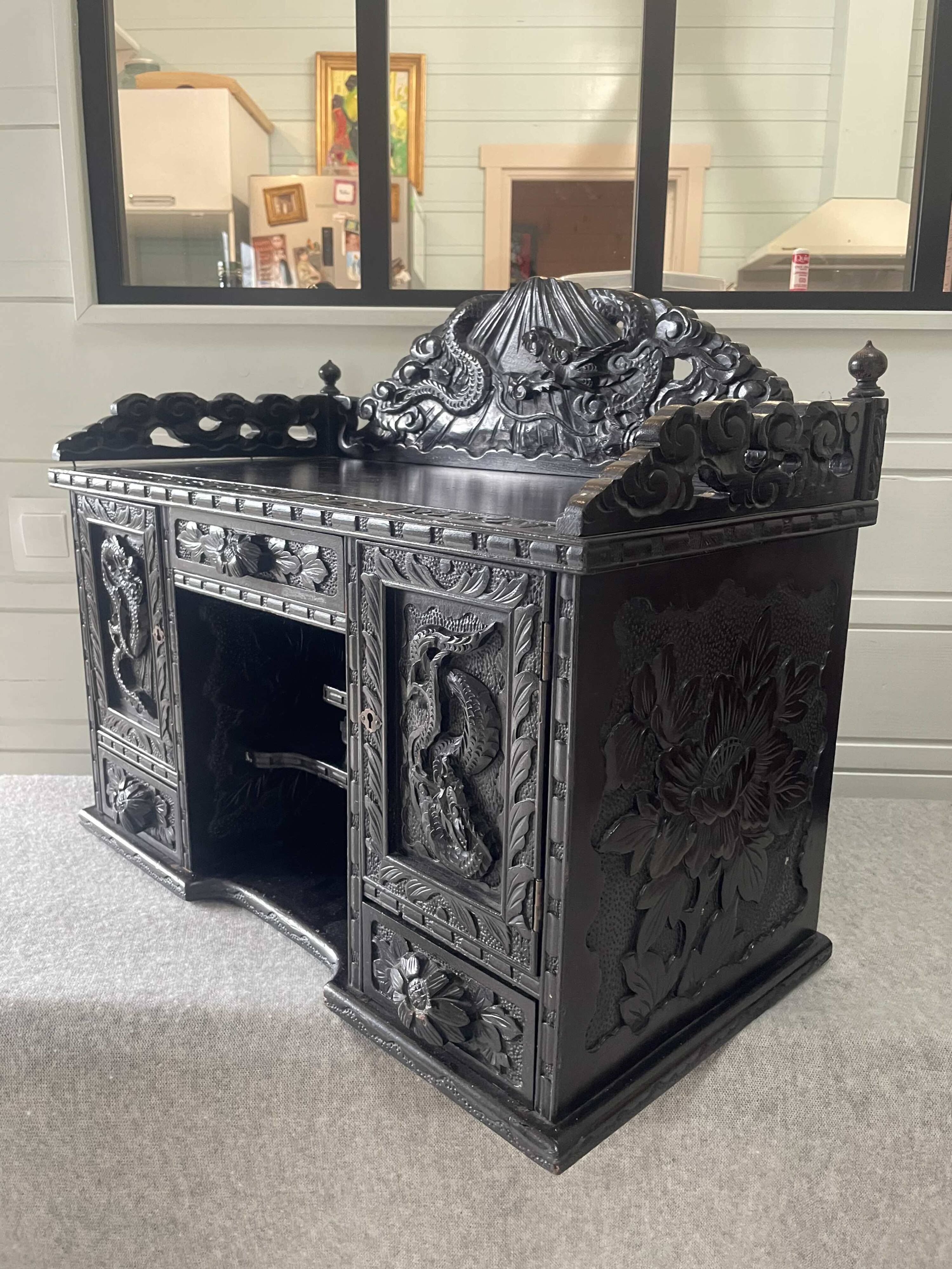 Meuble de bureau japon meiji