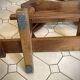 Old wooden rocking horse