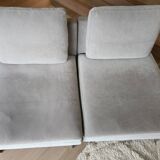 Lot of 2 armchairs Stricto sensu Didier Gomez for Cinna