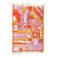 Boujad. tapis marocain rose et orange, 192 x 280 cm
