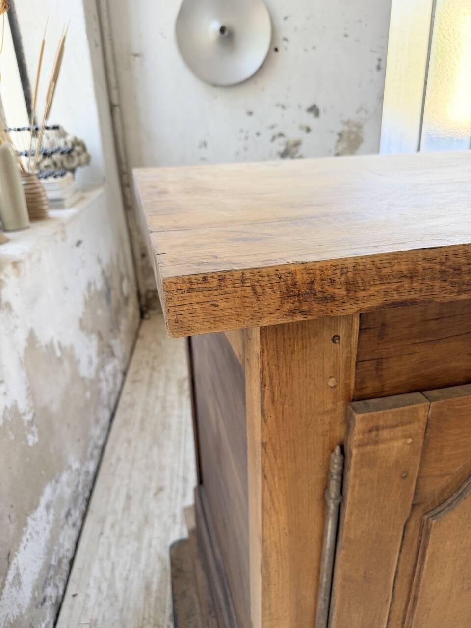 Rustic sideboard XXL 4m solid oak 1950