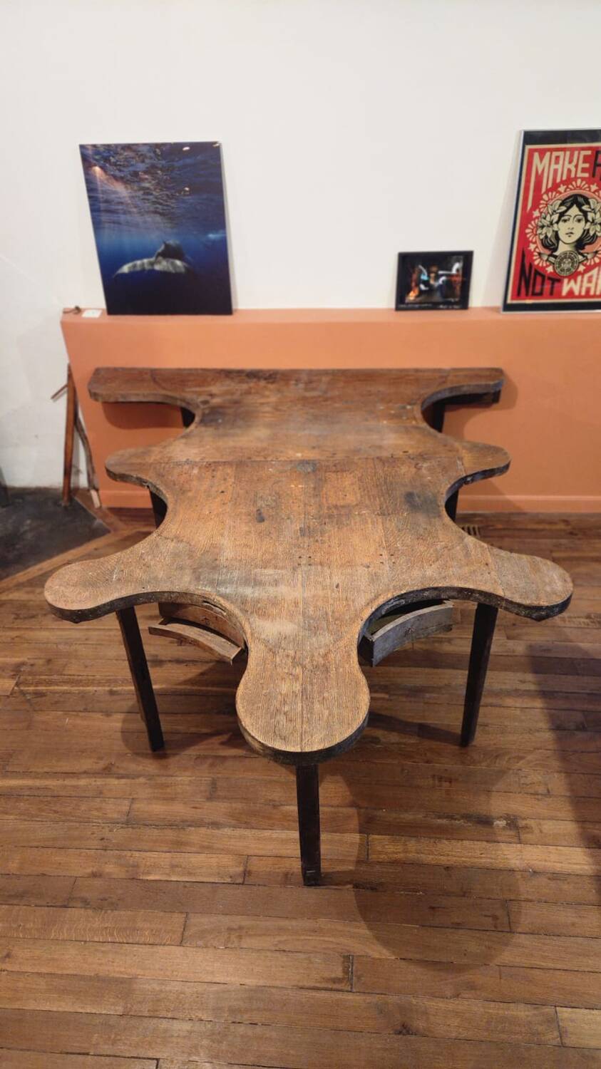 Vintage jeweller's workbench from the 1930s/1940s.