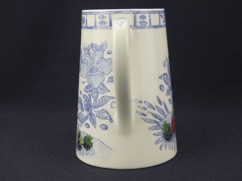 Gien, Oiseau Bleu, pichet 17 cm