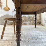 Oval farmhouse table 250cm pine