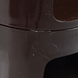 Brown Componibilli by Anna Castelli Ferrieri for Kartell
