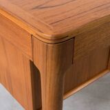 Mid-century modern teak desk by Torbjørn Afdal for Bruksbo, 1960s