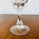 8 crystal d'arques pompadour wine or water glasses from the 1990s