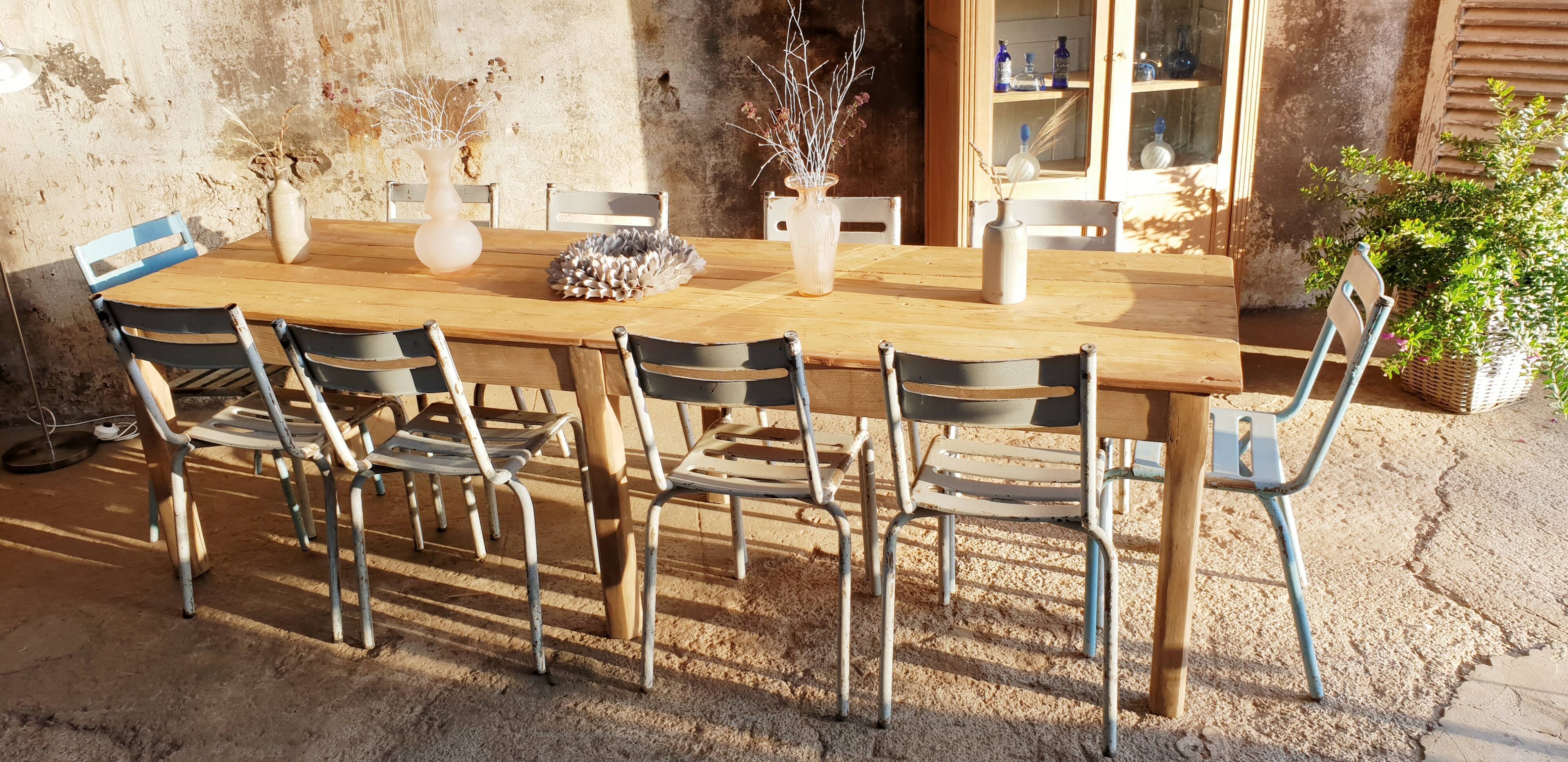 Vintage farmhouse table