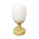 Yellow Glass Table Lamp by Ivan Jakes, 1960s