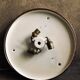 Antique luminaire glass and bronze house lucien gau