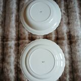 2 antique "Capri" plates
