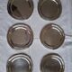 6 Christofle Gallia silver-plated bread plates