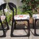 Baumann sled chairs