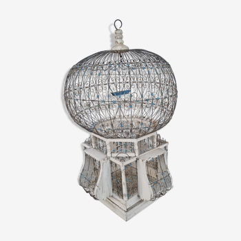 Cage à oiseaux années 60