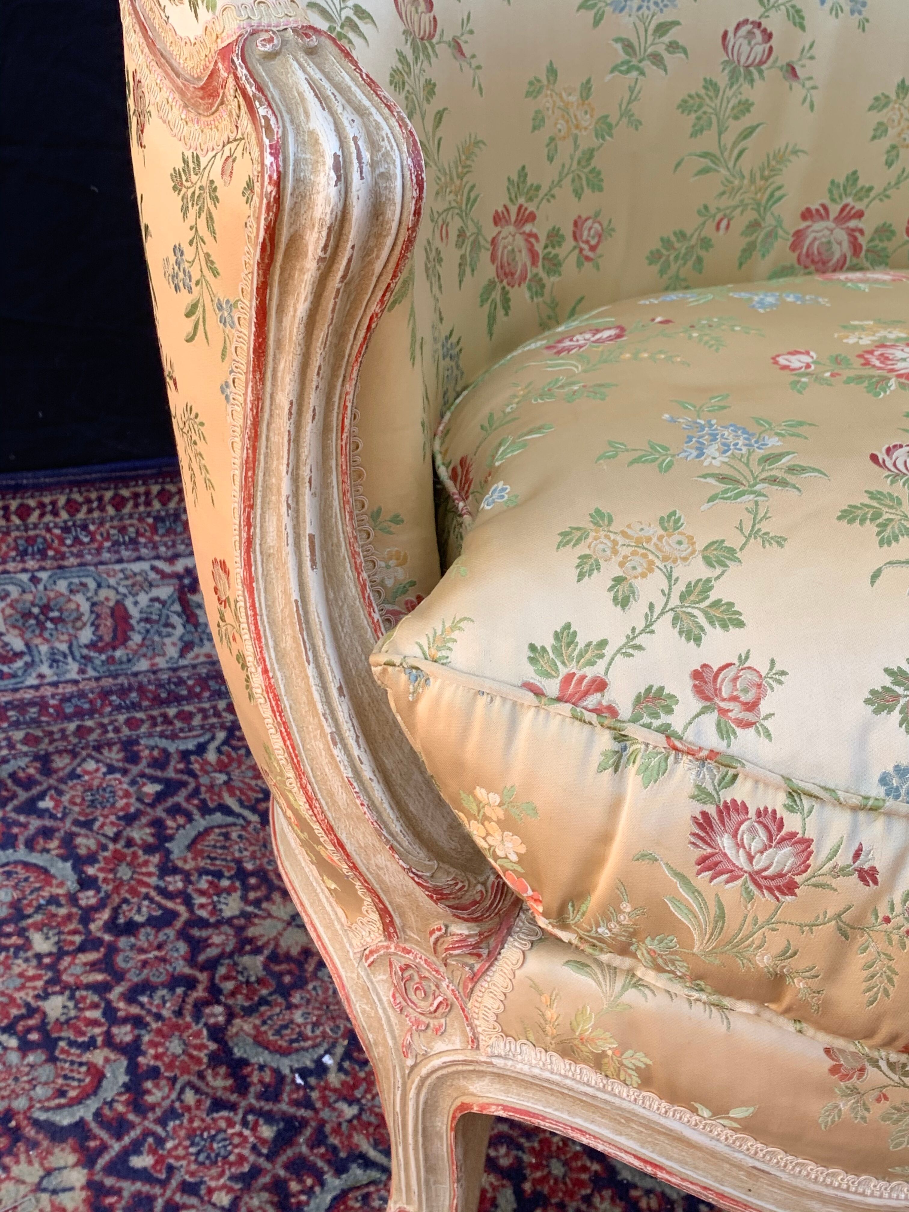 Louis XV-style laqué wooden marquee