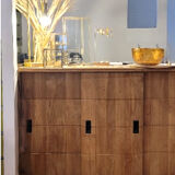 Solid teak sideboard