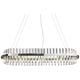Belt Murano glass chandelier