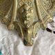 Paire de bougeoirs anciens en bronze