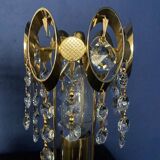 Paire de lampes cristal des années 80