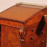 Regency period mahogany Davenport circa 1810 with mechanism