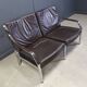 Leather sofa by Preben Fabricius and Jorgen Kastholm for Walter Knoll, 1960