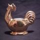 Set mustard, salt and povrier - hen and chicks, Limoges