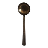 Large silver ladle